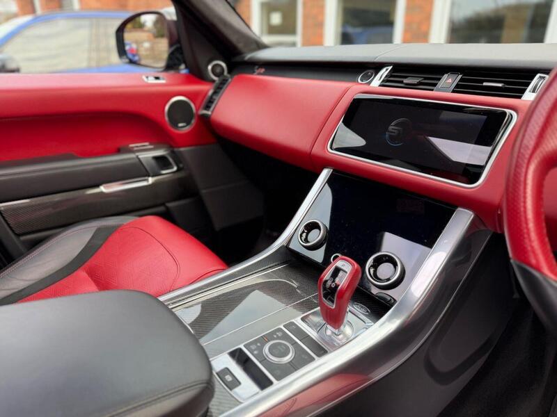 LAND ROVER RANGE ROVER SPORT RANGE ROVER SPORT 5.0 P575 V8 GPF SVR SUV 5dr Petrol Auto 4WD Euro 6 (s/s) (575 ps) - U2029