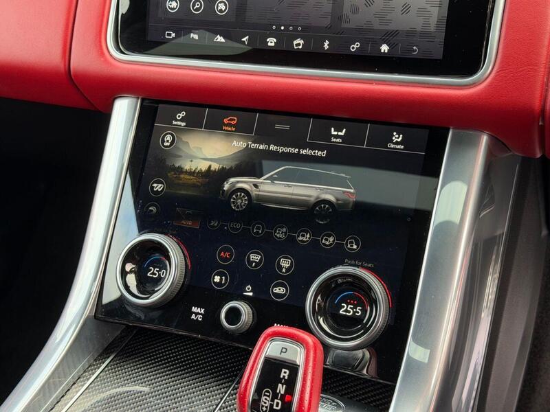 LAND ROVER RANGE ROVER SPORT RANGE ROVER SPORT 5.0 P575 V8 GPF SVR SUV 5dr Petrol Auto 4WD Euro 6 (s/s) (575 ps) - U2029