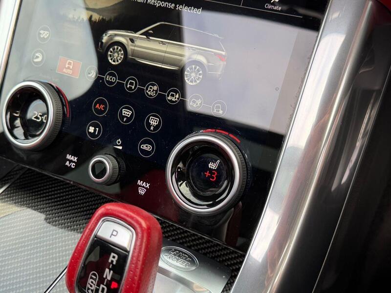 LAND ROVER RANGE ROVER SPORT RANGE ROVER SPORT 5.0 P575 V8 GPF SVR SUV 5dr Petrol Auto 4WD Euro 6 (s/s) (575 ps) - U2029