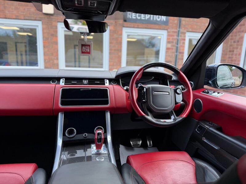 LAND ROVER RANGE ROVER SPORT RANGE ROVER SPORT 5.0 P575 V8 GPF SVR SUV 5dr Petrol Auto 4WD Euro 6 (s/s) (575 ps) - U2029