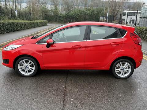 Ford Fiesta 1.0T EcoBoost Zetec Hatchback 5dr Petrol Powershift Euro 5 (100 ps) - U2218
