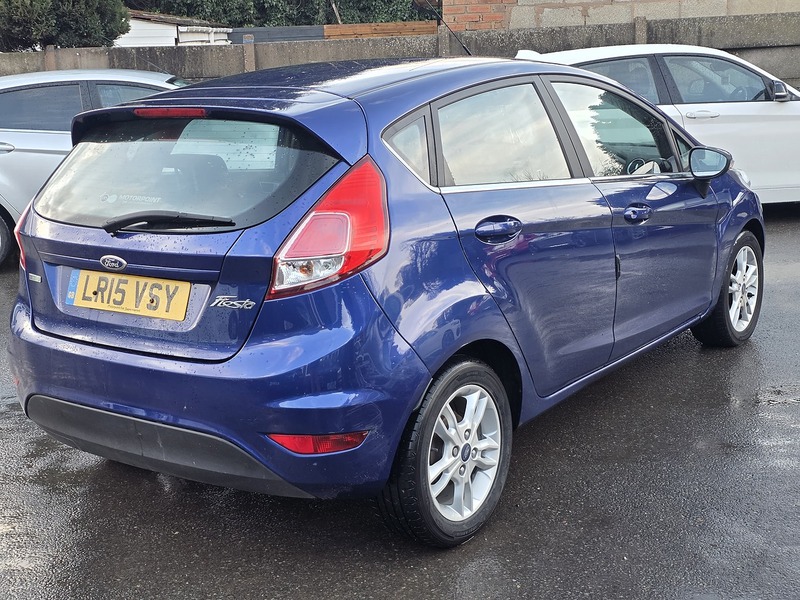Ford Fiesta 1.0T EcoBoost Zetec Hatchback 5dr Petrol Powershift Euro 6 (100 ps) - U2273