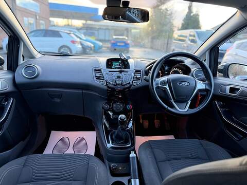 Ford Fiesta 1.0T EcoBoost Zetec Hatchback 5dr Petrol Manual Euro 5 (s/s) (100 ps) - U2279