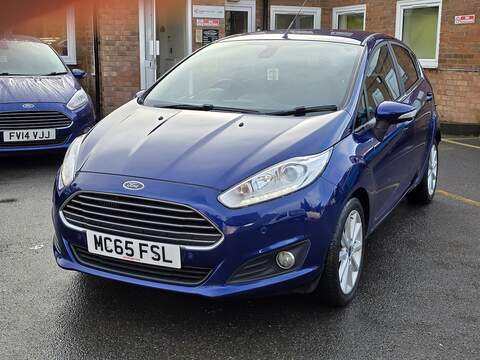 Ford Fiesta 1.0T EcoBoost Titanium Hatchback 5dr Petrol Powershift Euro 6 (100 ps) - U2291