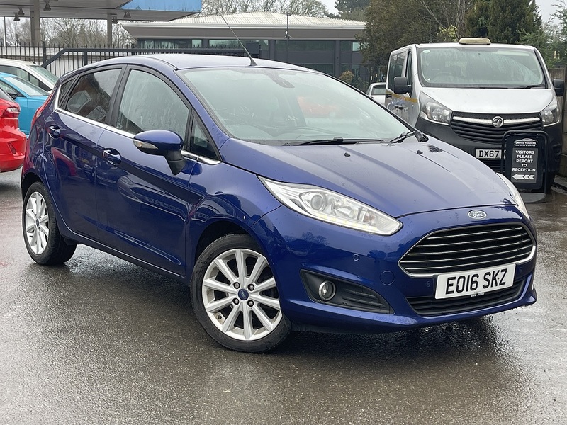 Ford Fiesta 1.0T EcoBoost Titanium Hatchback 5dr Petrol Powershift Euro 6 (100 ps) - U2314