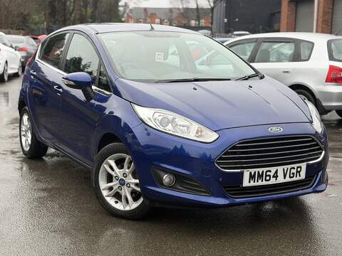 Ford Fiesta 1.0T EcoBoost Zetec Hatchback 5dr Petrol Powershift Euro 5 (100 ps) - U2317