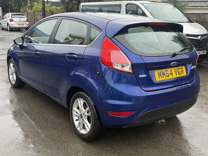 Ford Fiesta 1.0T EcoBoost Zetec Hatchback 5dr Petrol Powershift Euro 5 (100 ps) - U2317