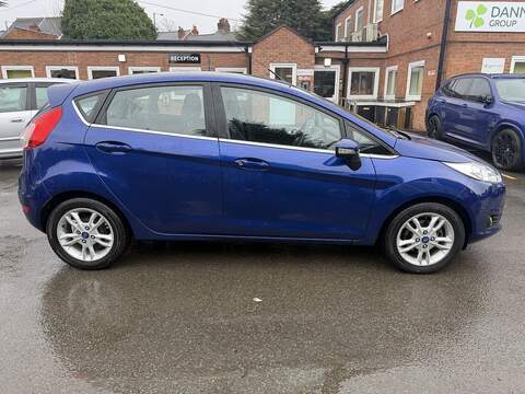 Ford Fiesta 1.0T EcoBoost Zetec Hatchback 5dr Petrol Powershift Euro 5 (100 ps) - U2317