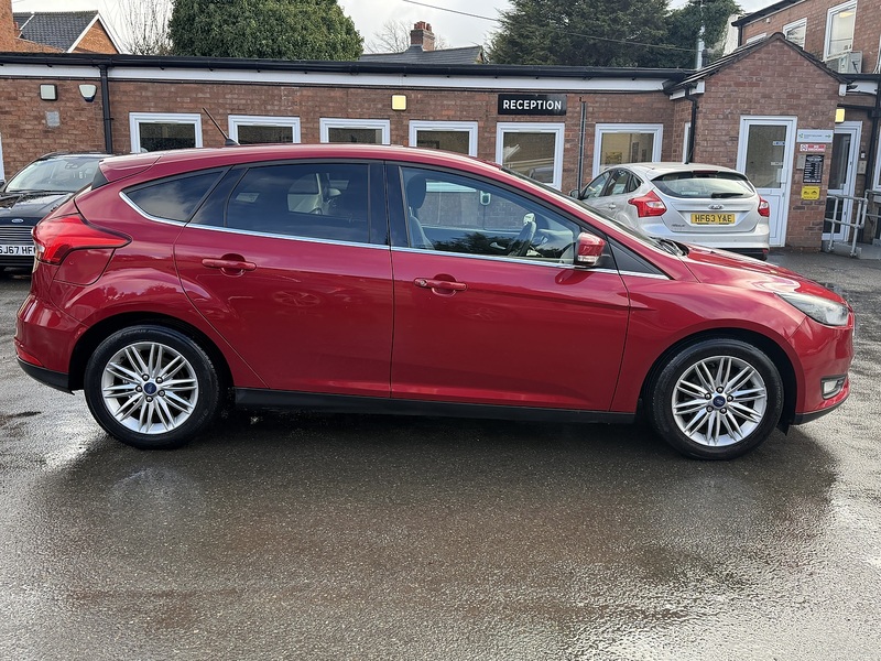 Ford Focus 1.0T EcoBoost Zetec Edition Hatchback 5dr Petrol Auto Euro 6 (s/s) (125 ps) - U2353