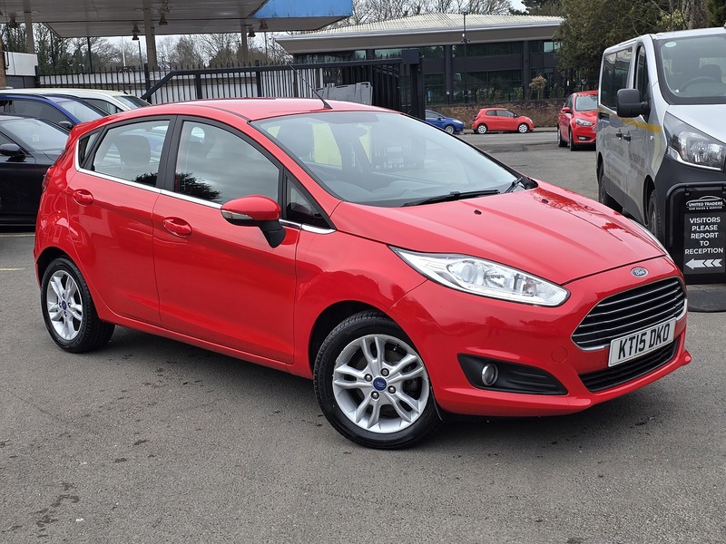 Ford Fiesta 1.0T EcoBoost Zetec Hatchback 5dr Petrol Powershift Euro 6 (100 ps) - U2359