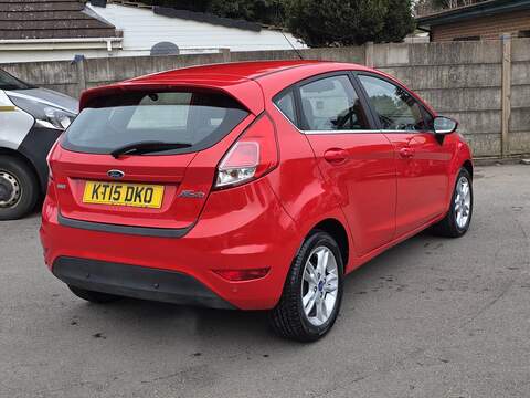 Ford Fiesta 1.0T EcoBoost Zetec Hatchback 5dr Petrol Powershift Euro 6 (100 ps) - U2359