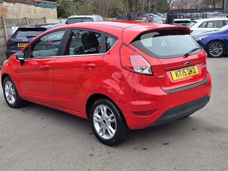 Ford Fiesta 1.0T EcoBoost Zetec Hatchback 5dr Petrol Powershift Euro 6 (100 ps) - U2359