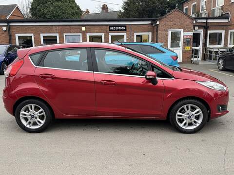 Ford Fiesta 1.0T EcoBoost Zetec Hatchback 5dr Petrol Powershift Euro 6 (100 ps) - U2361