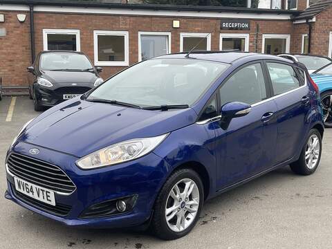 Ford Fiesta 1.0T EcoBoost Zetec Hatchback 5dr Petrol Powershift Euro 5 (100 ps) - U2363
