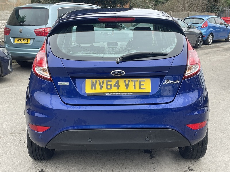 Ford Fiesta 1.0T EcoBoost Zetec Hatchback 5dr Petrol Powershift Euro 5 (100 ps) - U2363