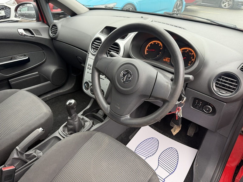 Vauxhall Corsa 1.0 ecoFLEX 12V S Hatchback 5dr Petrol Manual Euro 5 (65 ps) - U2368