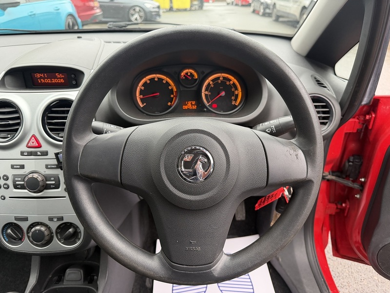Vauxhall Corsa 1.0 ecoFLEX 12V S Hatchback 5dr Petrol Manual Euro 5 (65 ps) - U2368