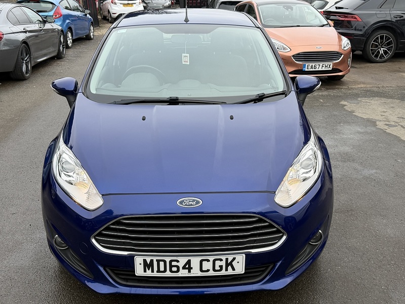 Ford Fiesta 1.0T EcoBoost Zetec Hatchback 5dr Petrol Powershift Euro 5 (100 ps) - U2375