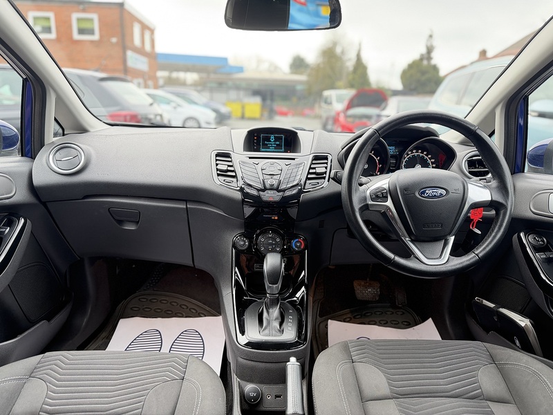 Ford Fiesta 1.0T EcoBoost Zetec Hatchback 5dr Petrol Powershift Euro 5 (100 ps) - U2375