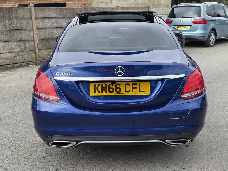 Mercedes-Benz C Class 2.0 C350e 6.4kWh Sport (Premium Plus) Saloon 4dr Petrol Plug-in Hybrid G-Tronic+ Euro 6 (s/s) (293 - U2376