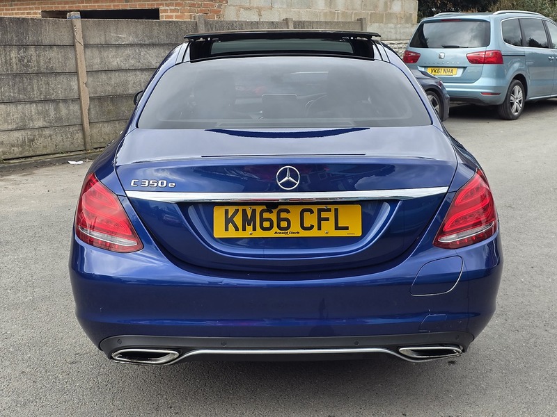 Mercedes-Benz C Class 2.0 C350e 6.4kWh Sport (Premium Plus) Saloon 4dr Petrol Plug-in Hybrid G-Tronic+ Euro 6 (s/s) (293 - U2376