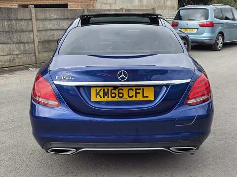 Mercedes-Benz C Class 2.0 C350e 6.4kWh Sport (Premium Plus) Saloon 4dr Petrol Plug-in Hybrid G-Tronic+ Euro 6 (s/s) (293 - U2376