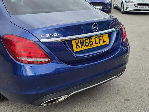 Mercedes-Benz C Class 2.0 C350e 6.4kWh Sport (Premium Plus) Saloon 4dr Petrol Plug-in Hybrid G-Tronic+ Euro 6 (s/s) (293 - U2376