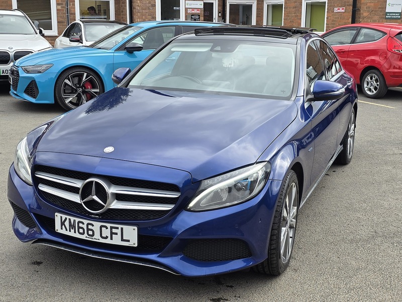 Mercedes-Benz C Class 2.0 C350e 6.4kWh Sport (Premium Plus) Saloon 4dr Petrol Plug-in Hybrid G-Tronic+ Euro 6 (s/s) (293 - U2376