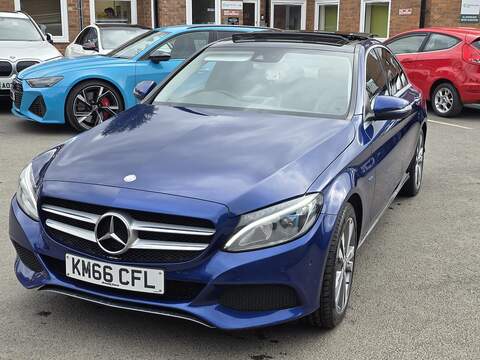 Mercedes-Benz C Class 2.0 C350e 6.4kWh Sport (Premium Plus) Saloon 4dr Petrol Plug-in Hybrid G-Tronic+ Euro 6 (s/s) (293 - U2376