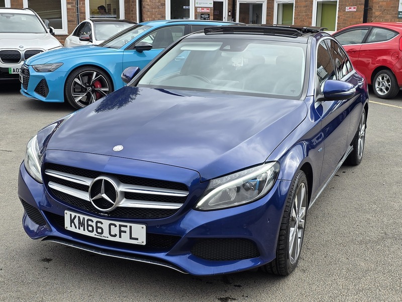 Mercedes-Benz C Class 2.0 C350e 6.4kWh Sport (Premium Plus) Saloon 4dr Petrol Plug-in Hybrid G-Tronic+ Euro 6 (s/s) (293 - U2376