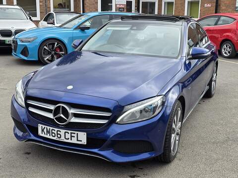 Mercedes-Benz C Class 2.0 C350e 6.4kWh Sport (Premium Plus) Saloon 4dr Petrol Plug-in Hybrid G-Tronic+ Euro 6 (s/s) (293 - U2376