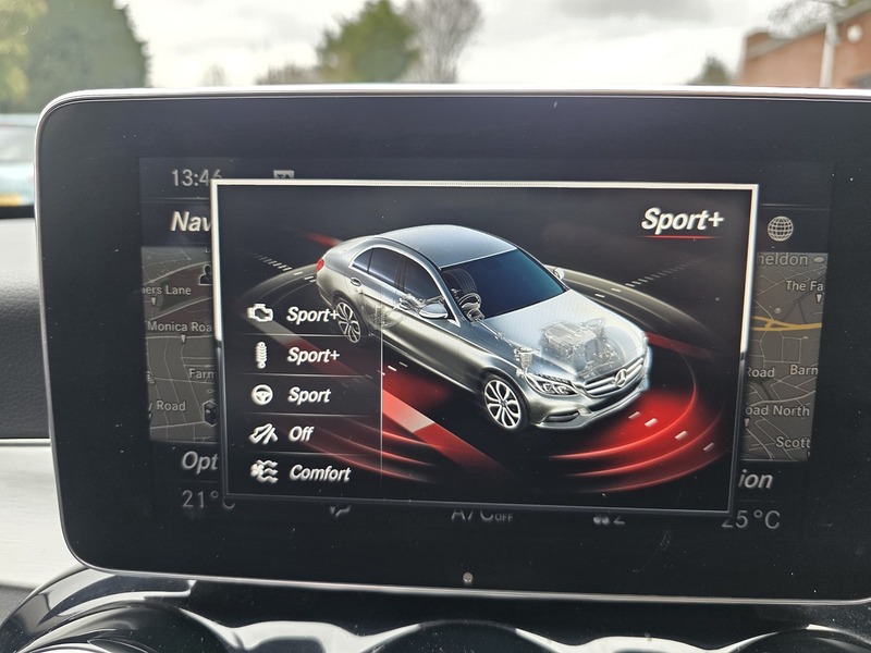 Mercedes-Benz C Class 2.0 C350e 6.4kWh Sport (Premium Plus) Saloon 4dr Petrol Plug-in Hybrid G-Tronic+ Euro 6 (s/s) (293 - U2376