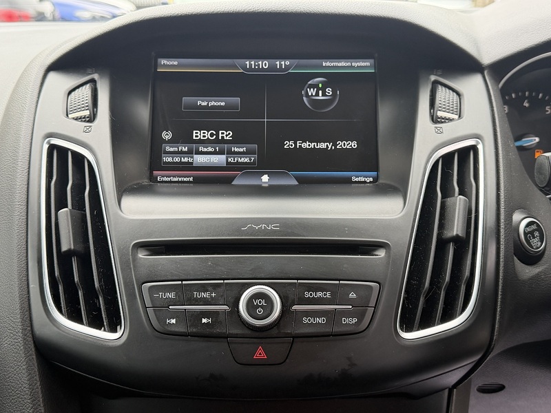 Ford Focus 1.0T EcoBoost Zetec S Hatchback 5dr Petrol Auto Euro 6 (s/s) (125 ps) - U2383