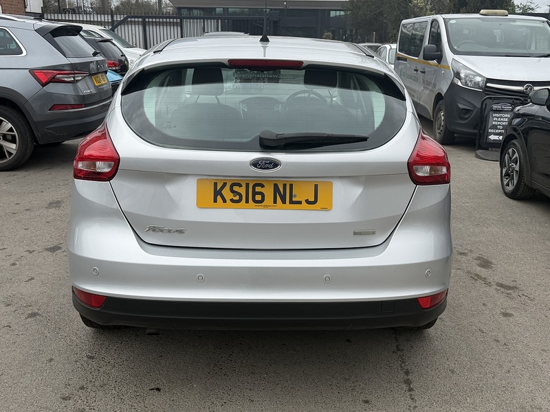 Ford Focus 1.0T EcoBoost Zetec Hatchback 5dr Petrol Auto Euro 6 (s/s) (125 ps) - U2387