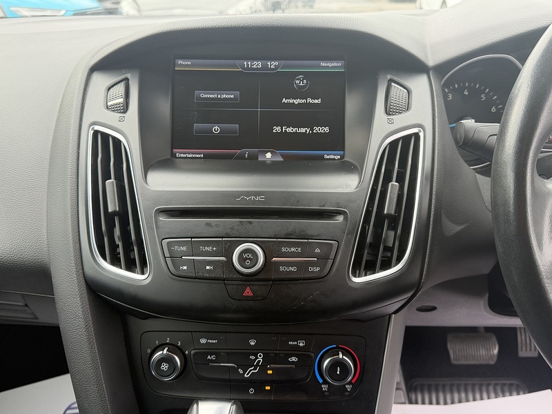 Ford Focus 1.0T EcoBoost Zetec Hatchback 5dr Petrol Auto Euro 6 (s/s) (125 ps) - U2387