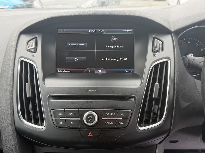 Ford Focus 1.0T EcoBoost Zetec Hatchback 5dr Petrol Auto Euro 6 (s/s) (125 ps) - U2387