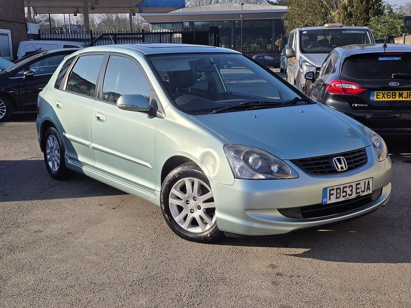 Honda Civic 1.6 i-VTEC Executive Hatchback 5dr Petrol Manual (157 g/km, 108 bhp) - U2420