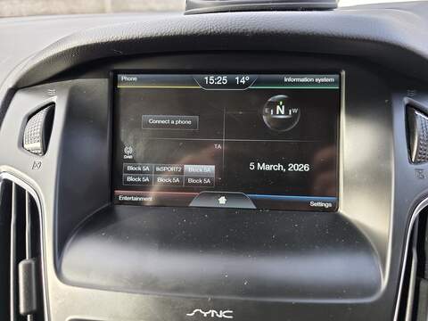 Ford Focus 1.0T EcoBoost Zetec S Hatchback 5dr Petrol Auto Euro 6 (s/s) (125 ps) - U2423