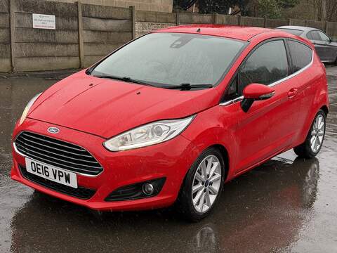 Ford Fiesta 1.0T EcoBoost Titanium Hatchback 3dr Petrol Powershift Euro 6 (100 ps) - U2447