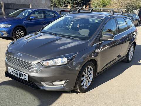 Ford Focus 1.0T EcoBoost Titanium Estate 5dr Petrol Auto Euro 6 (s/s) (125 ps) - U2457