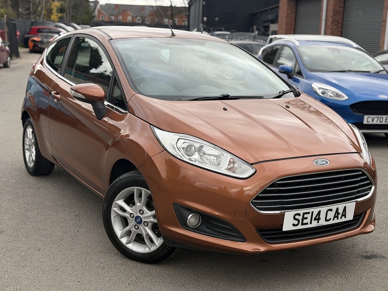 Ford Fiesta 1.0T EcoBoost Zetec Hatchback 3dr Petrol Powershift Euro 5 (100 ps) - U2481