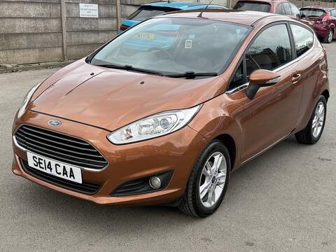 Ford Fiesta 1.0T EcoBoost Zetec Hatchback 3dr Petrol Powershift Euro 5 (100 ps) - U2481
