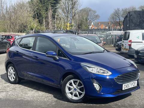 Ford Fiesta FIESTA 1.0T EcoBoost Zetec Hatchback 5dr Petrol Powershift Euro 5 (100 ps) FULL SERVICE HISTORY - 12 MONTH MOT