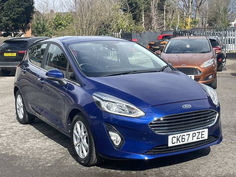 Ford Fiesta 1.0T EcoBoost Zetec Hatchback 5dr Petrol Auto Euro 6 (s/s) (100 ps) - U2484