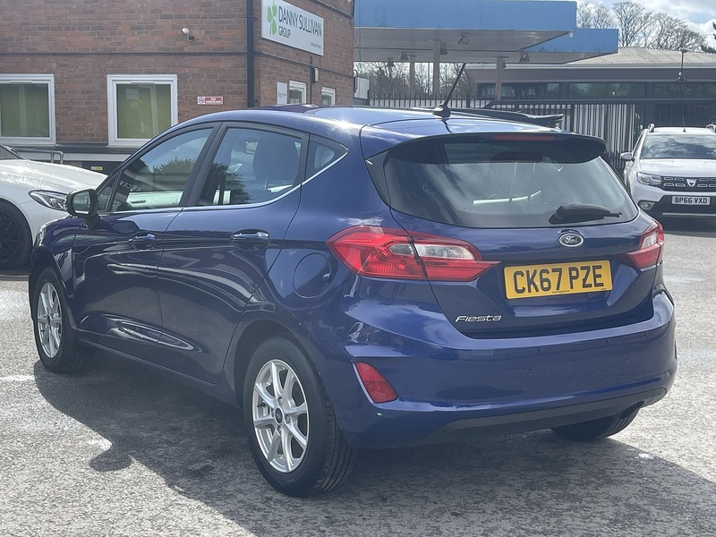 Ford Fiesta 1.0T EcoBoost Zetec Hatchback 5dr Petrol Auto Euro 6 (s/s) (100 ps) - U2484
