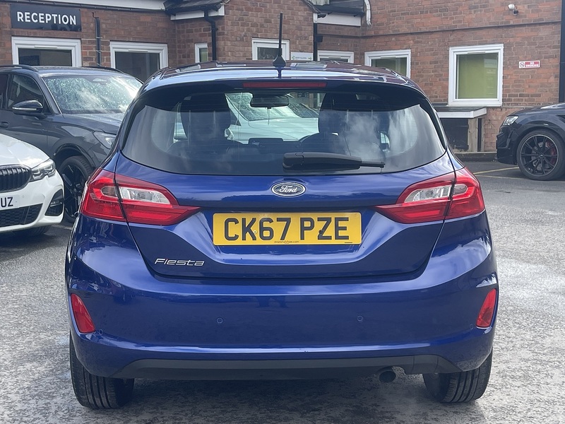 Ford Fiesta 1.0T EcoBoost Zetec Hatchback 5dr Petrol Auto Euro 6 (s/s) (100 ps) - U2484