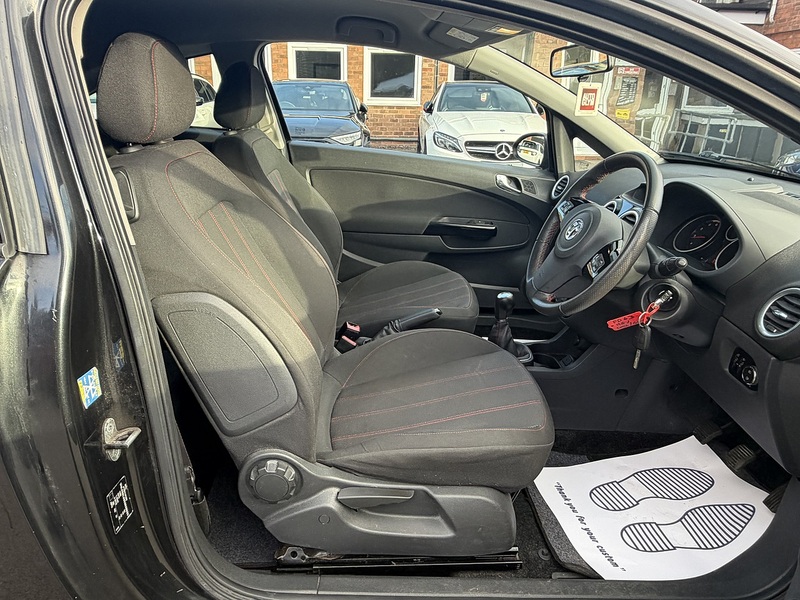 Vauxhall Corsa 1.2i ecoFLEX 16V SXi Hatchback 3dr Petrol Manual Euro 5 (s/s) (A/C) (85 ps) - U2507