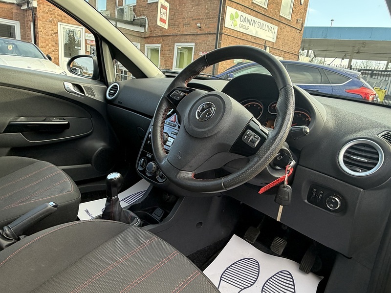 Vauxhall Corsa 1.2i ecoFLEX 16V SXi Hatchback 3dr Petrol Manual Euro 5 (s/s) (A/C) (85 ps) - U2507