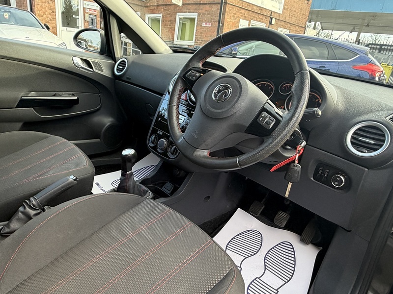 Vauxhall Corsa 1.2i ecoFLEX 16V SXi Hatchback 3dr Petrol Manual Euro 5 (s/s) (A/C) (85 ps) - U2507