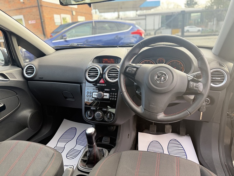 Vauxhall Corsa 1.2i ecoFLEX 16V SXi Hatchback 3dr Petrol Manual Euro 5 (s/s) (A/C) (85 ps) - U2507